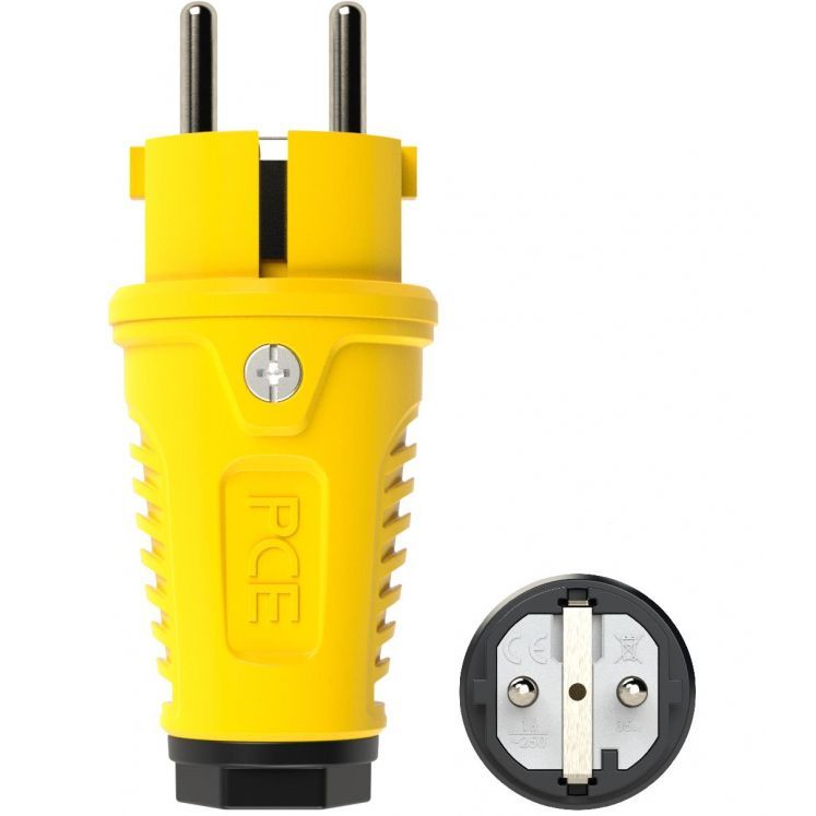 Вилка кабельная 16A 220V 2P+E IP54 PCE 0511-es