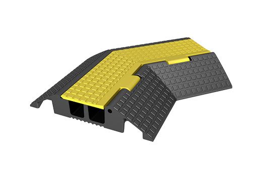 Кабельная капа поворотная, ECNCP-5R, EC, 2х ⌀32мм, 30тн., 400х250х45