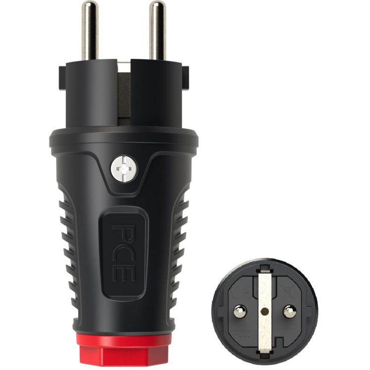 Кабельная вилка 16А 220V 2P+E IP54 PCE 0512-sr