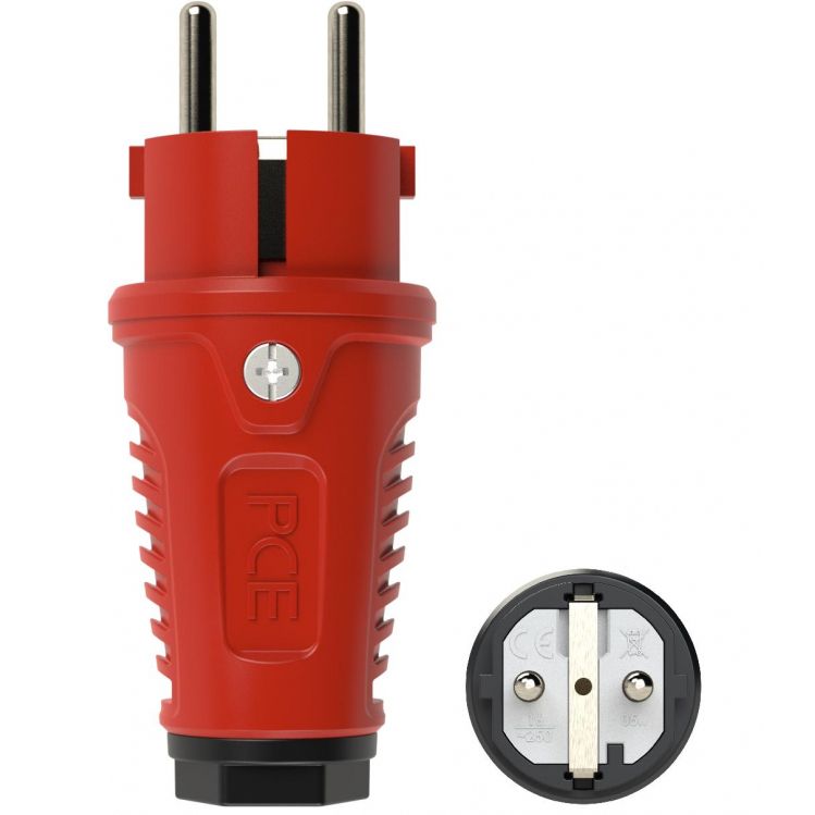 Кабельная вилка 16A 220V 2P+E IP54 PCE 0511-rs