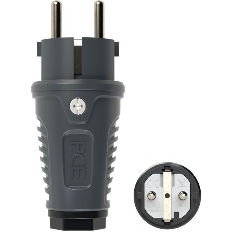 Кабельная вилка 16A 220V 2P+E IP54 PCE 0511-as