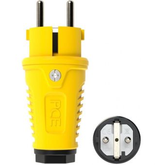 Вилка кабельная 16A 220V 2P+E IP54 PCE 0511-es
