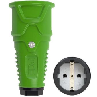 Кабельная розетка 16A 250V 2P+E IP20 PCE 2510-us